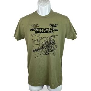 Mountain Man Challenge T Shirt Bike Racing Fat Tire Farm Portland Oregon Small